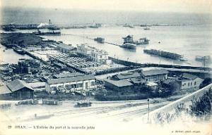 Oran- 107- travail sur les quais